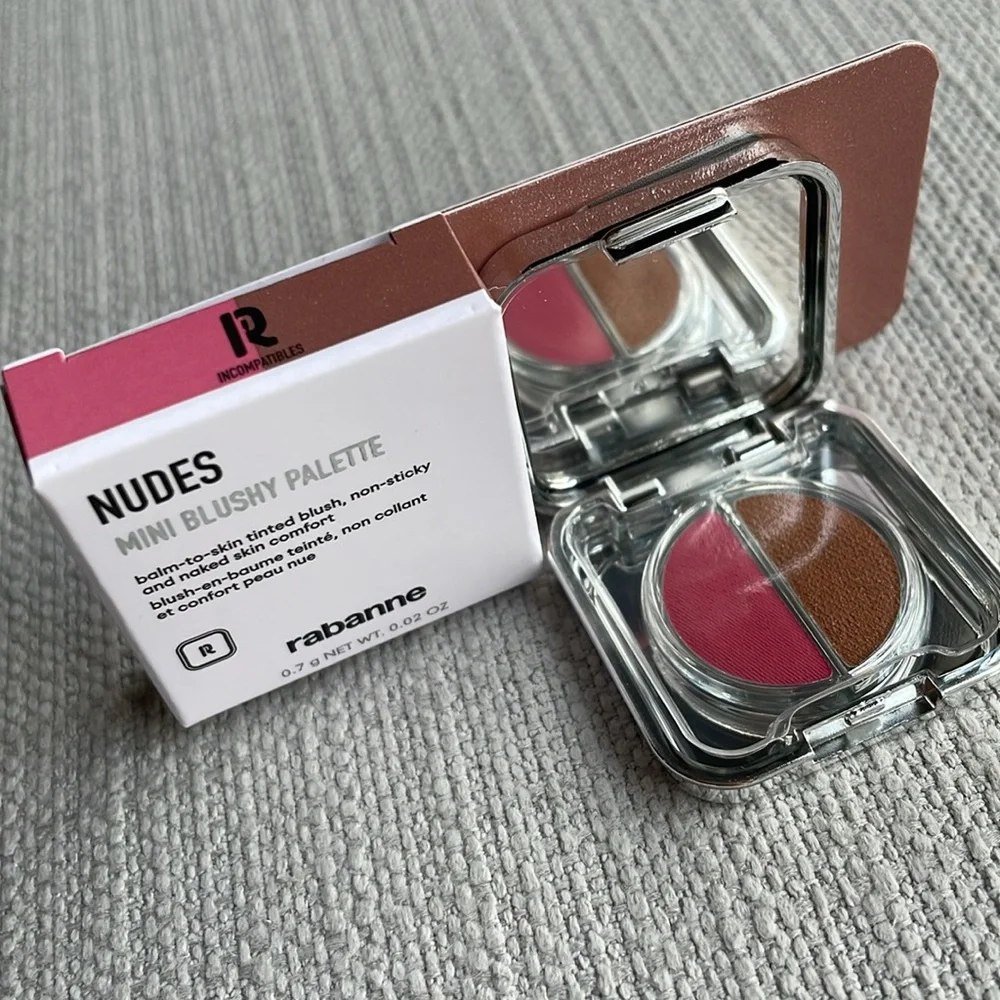rabanne Nudes Mini Blushy Palette